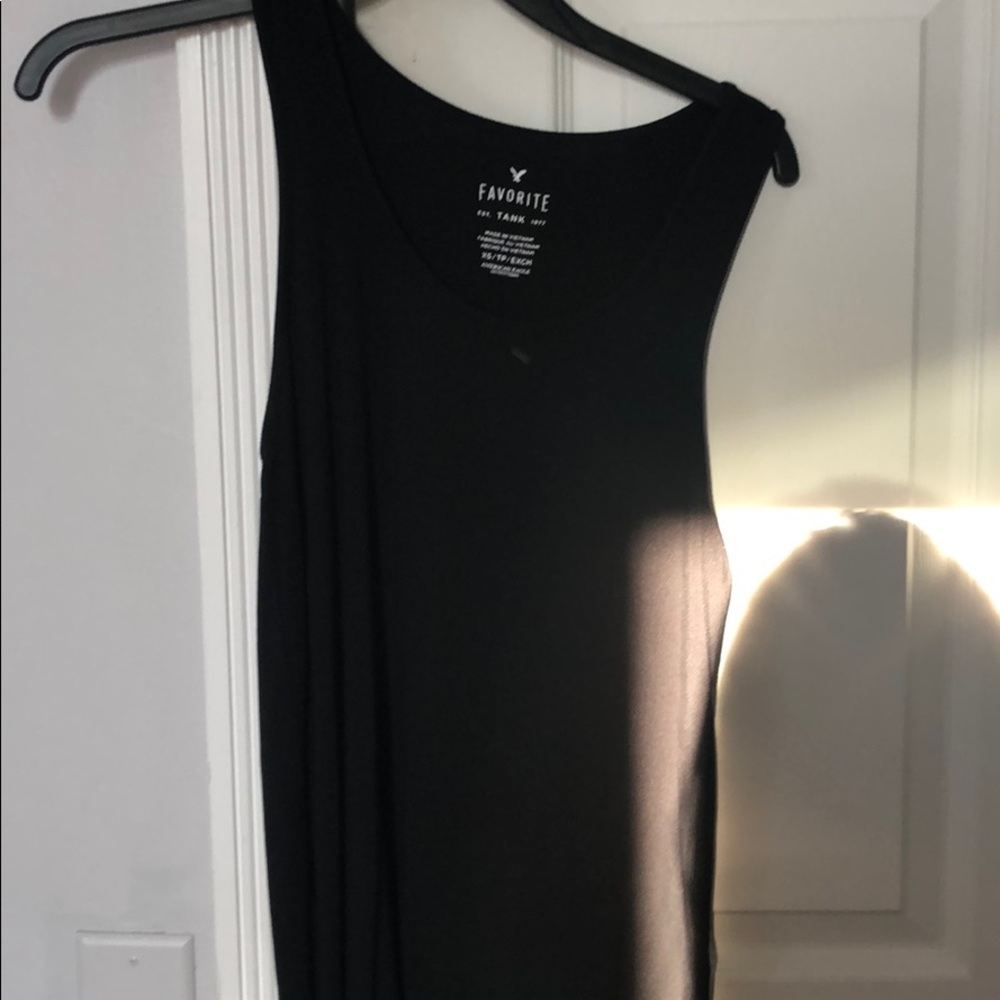 black tanktop